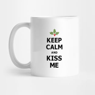 Mistletoe Kiss Funny Mug